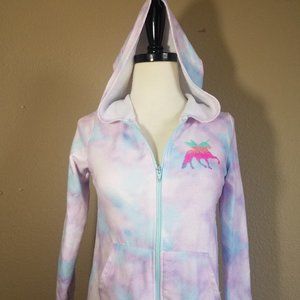 Btween Unicorn Sequin, Hooded Jacket "Always Be You" Size 10
